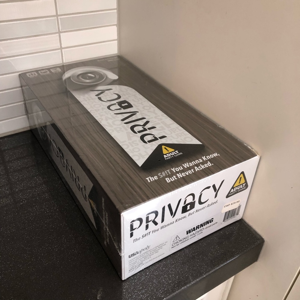 NWT Privacy Party board game - Picture 3 of 12